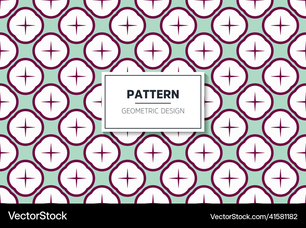 Simple seamless pattern with colorful geometric Vector Image