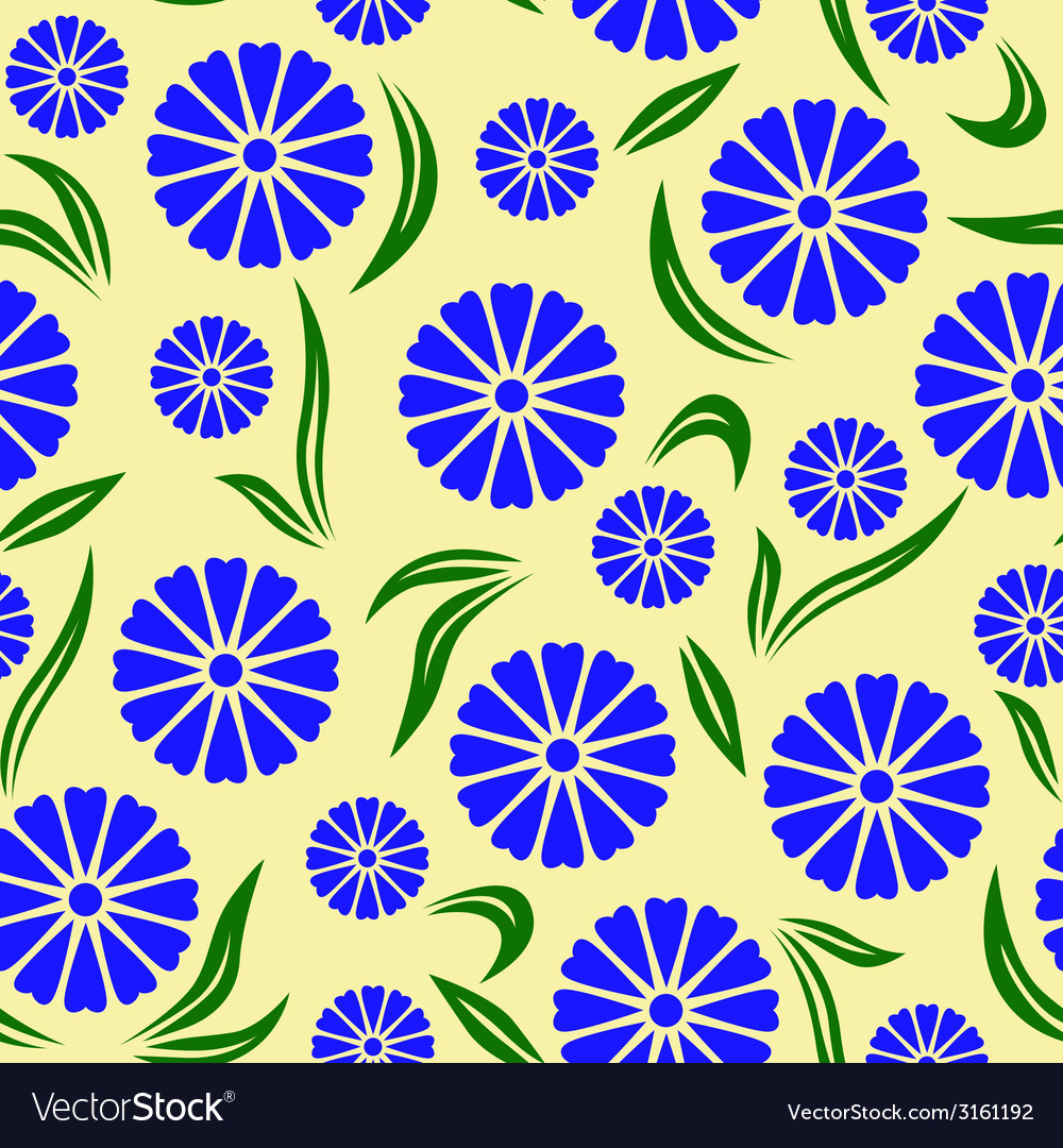 Pattern blue Royalty Free Vector Image - VectorStock