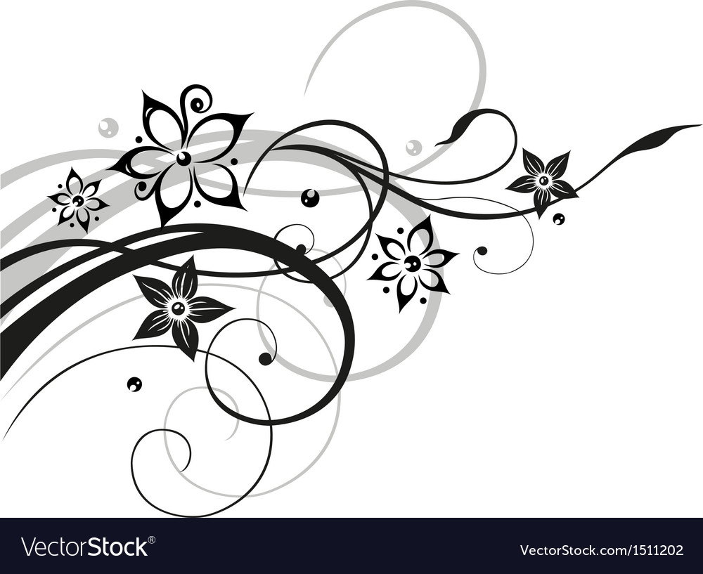 Free Free 285 Flower Svg Black And White SVG PNG EPS DXF File