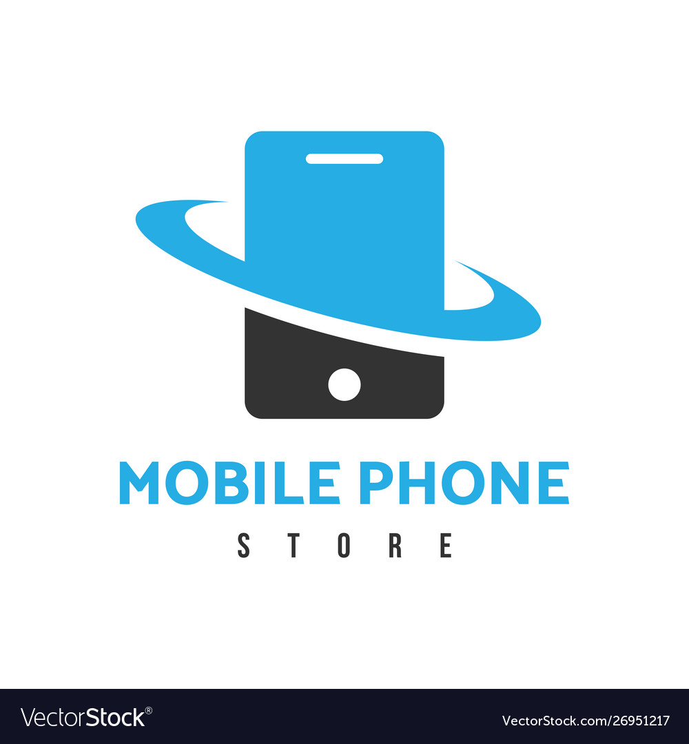 mobile logo vector