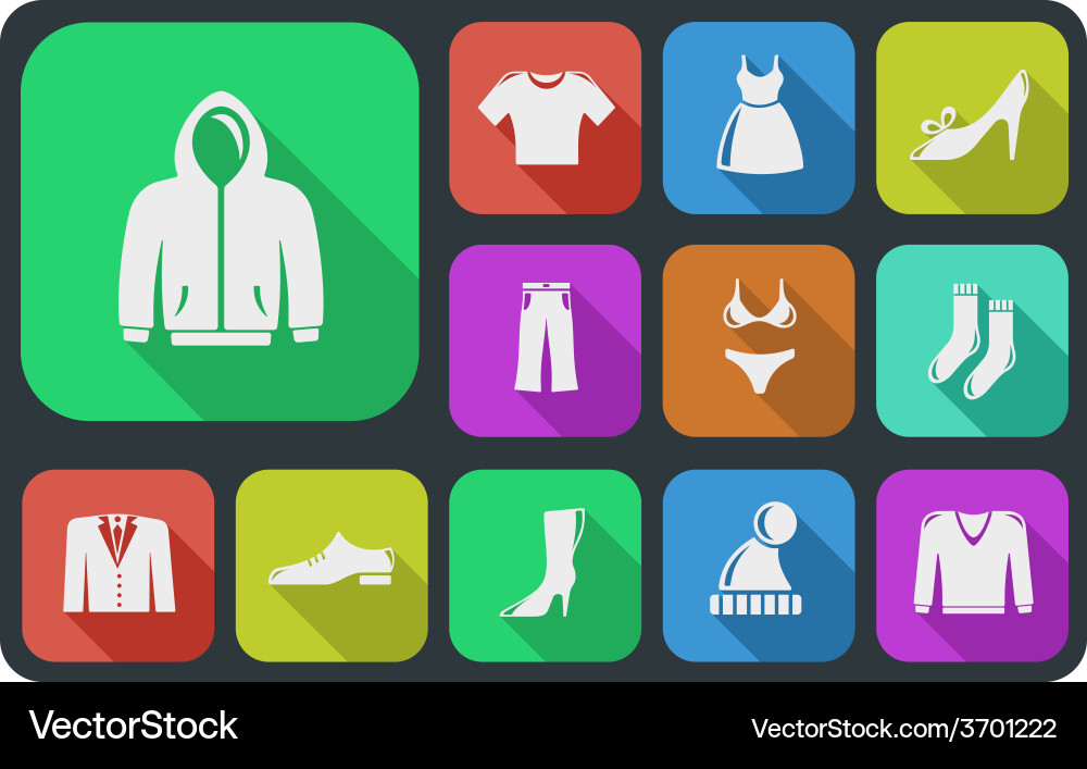 Clothes buttons Royalty Free Vector Image - VectorStock