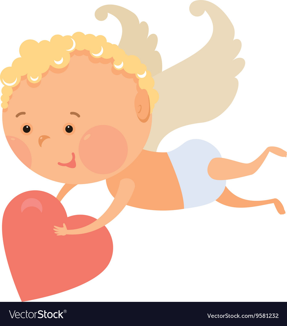 Cupid angel Royalty Free Vector Image - VectorStock