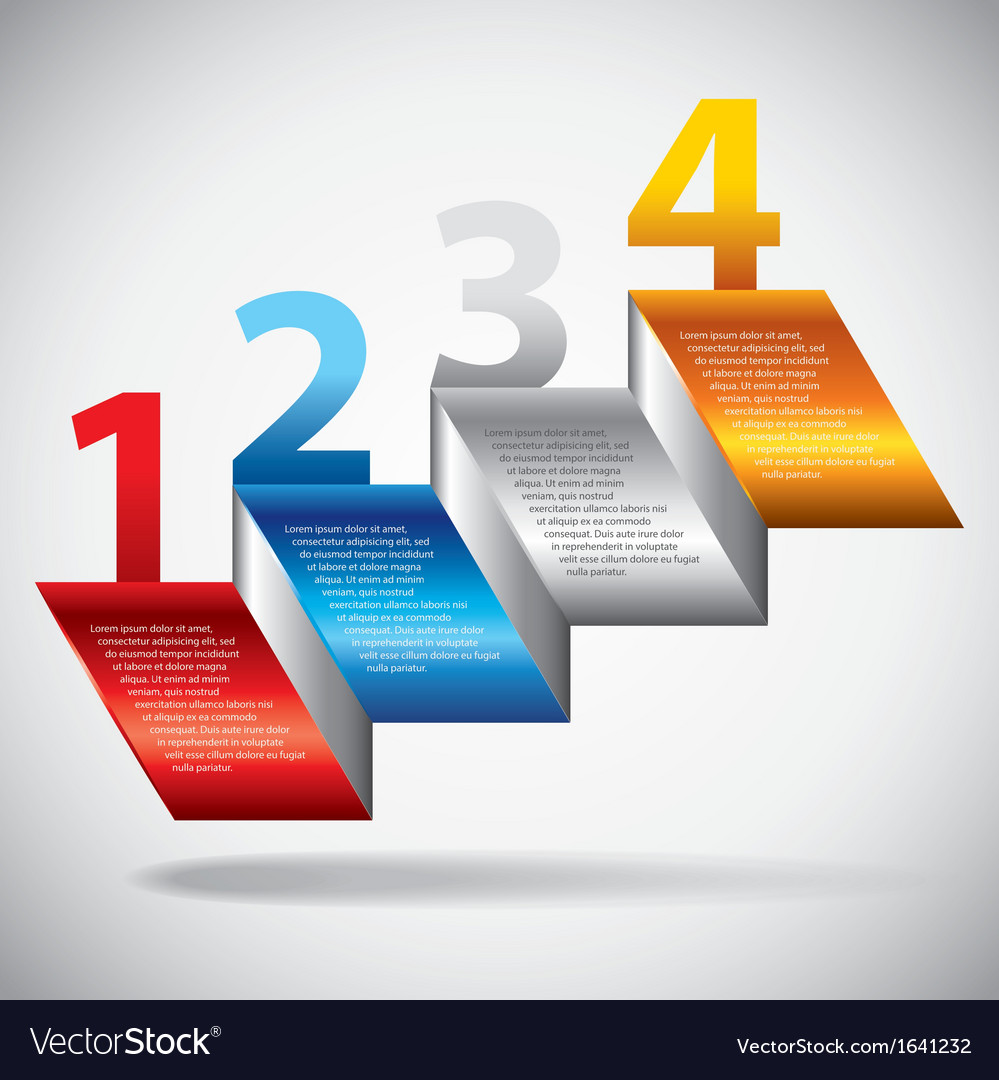 Infographics levels Royalty Free Vector Image VectorStock Infographics levels Royalty Free Vector Image VectorStock