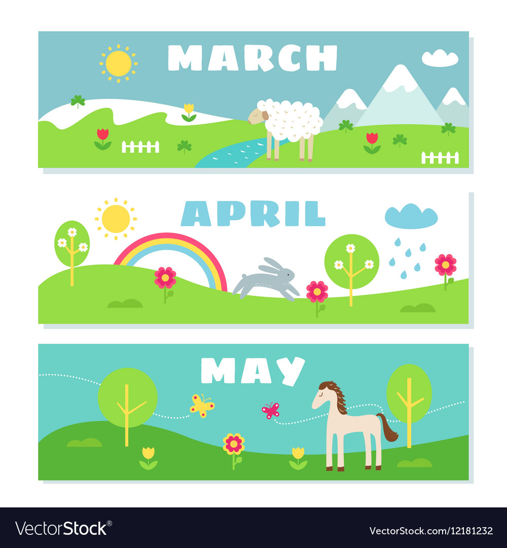 Spring On Calendar Ruth Wright