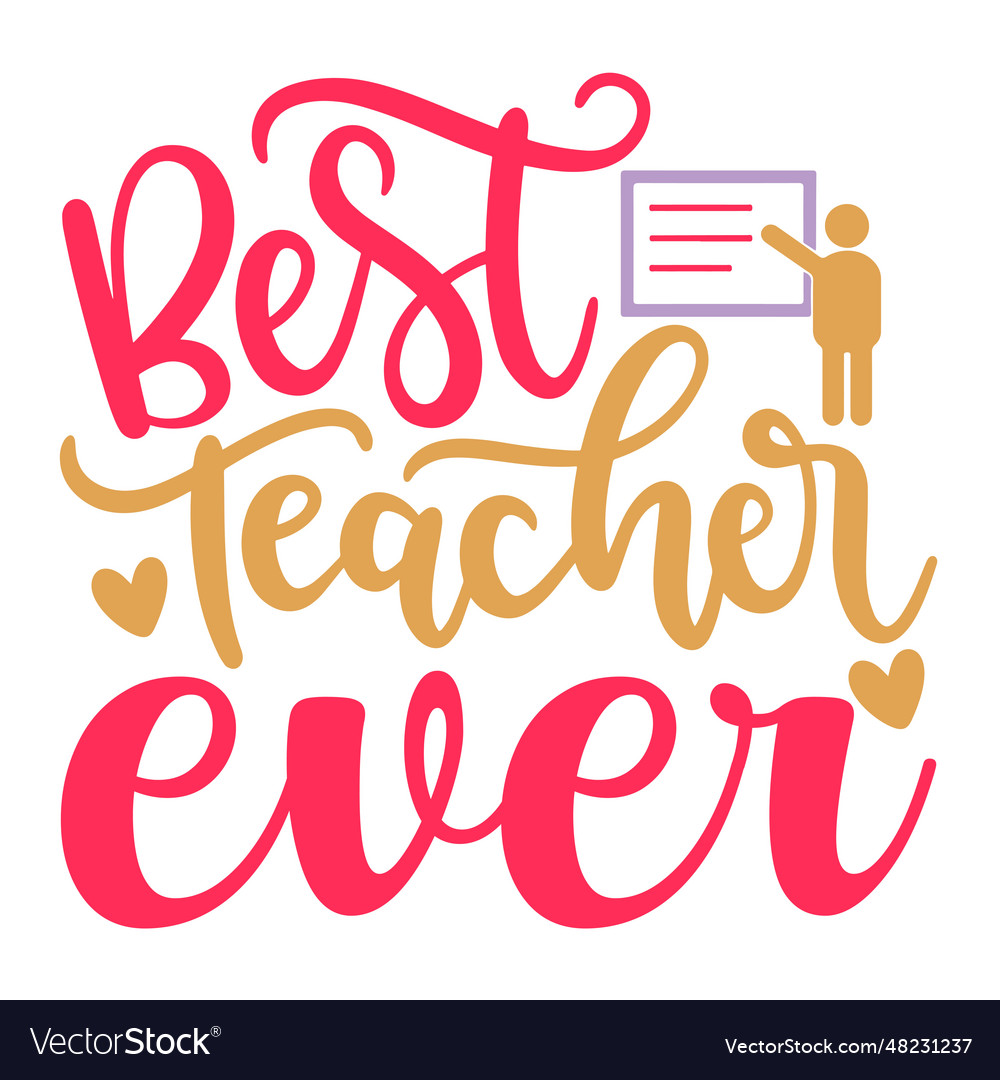 Back to school shirt teacher gift Royalty Free Vector Image