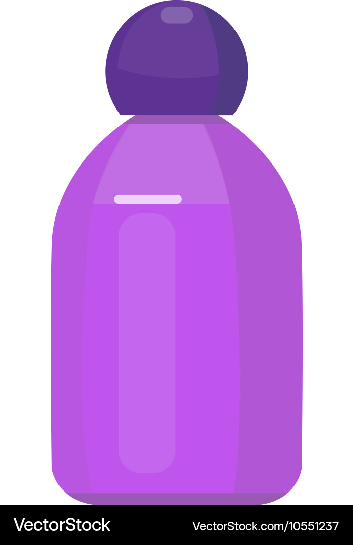 Perfume bottle template Royalty Free Vector Image