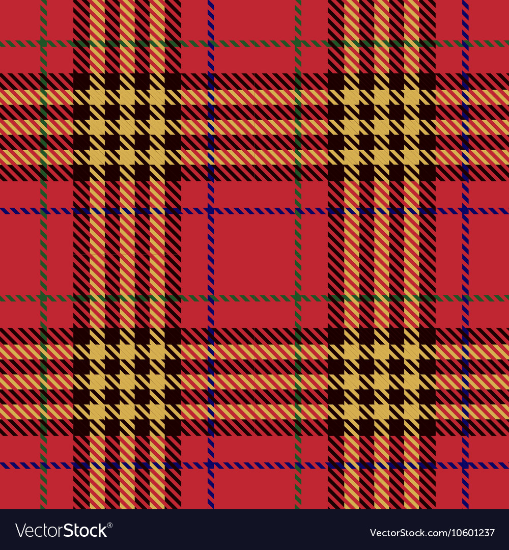 Plaid tartan seamless pattern background Vector Image