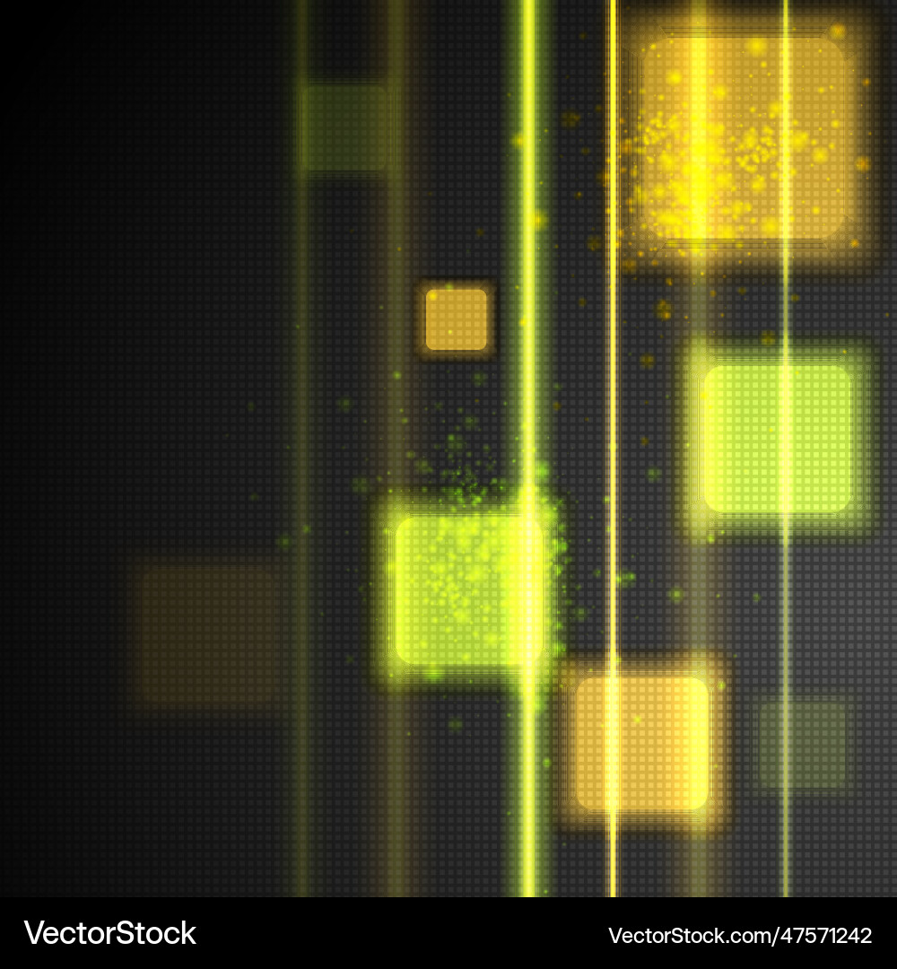 Glowing technology design Royalty Free Vector Image