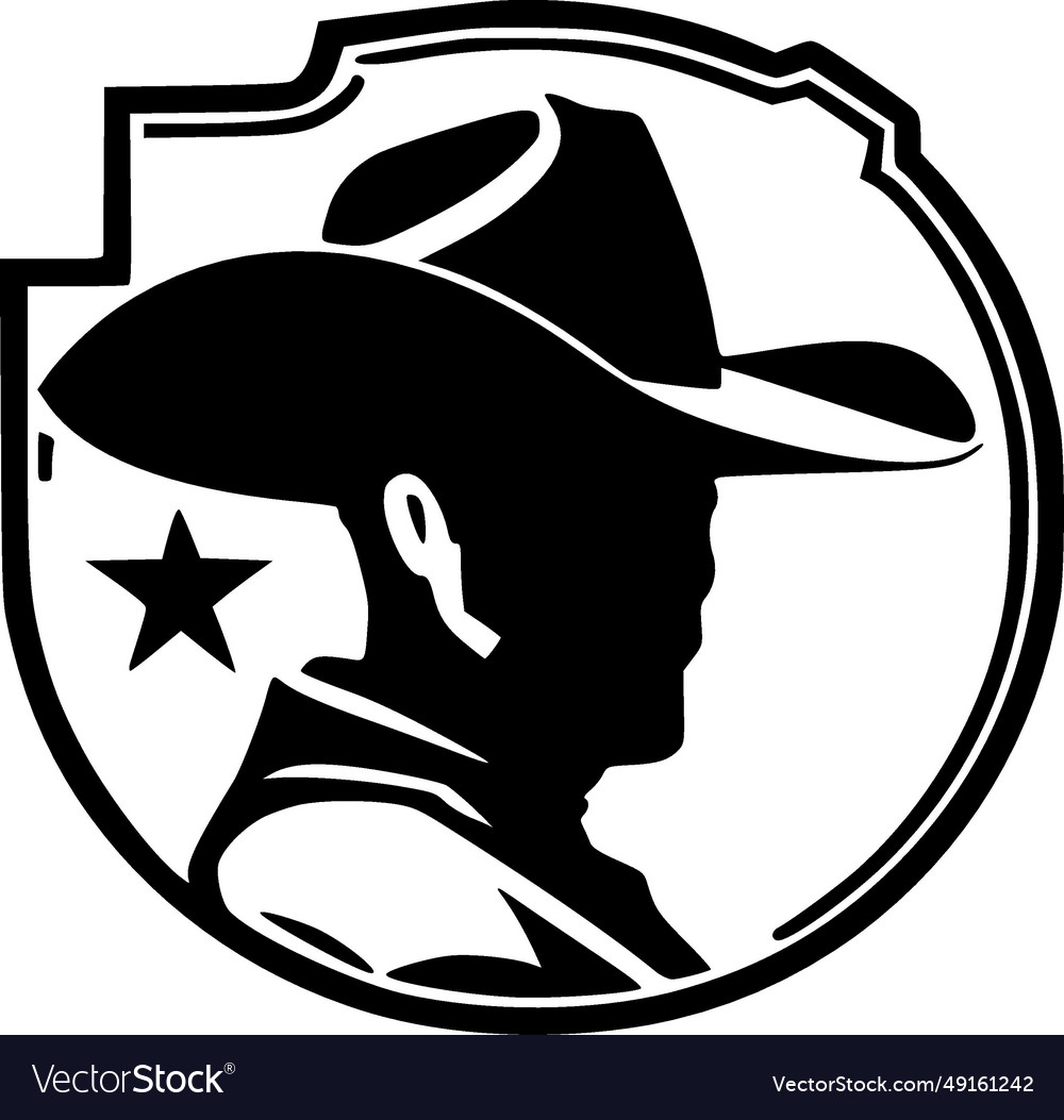 Texas - black and white isolated icon Royalty Free Vector