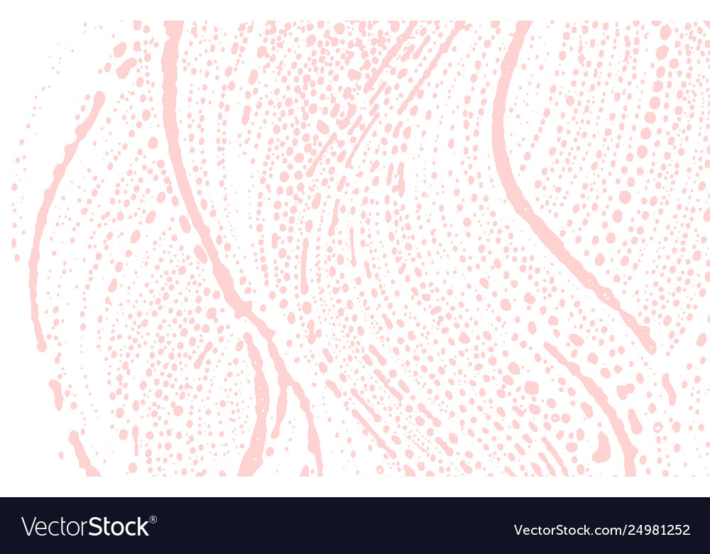 Grunge texture distress pink rough trace favorab Vector Image