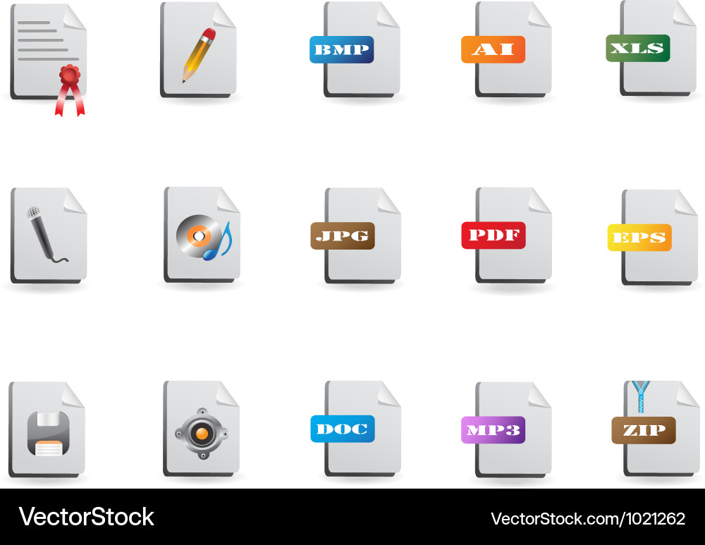 Files icon Royalty Free Vector Image - VectorStock
