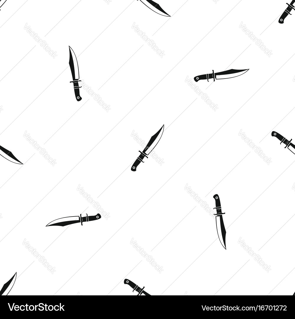 Simple Dagger Pattern Dagger pattern seamless black Royalty Free Vector Image