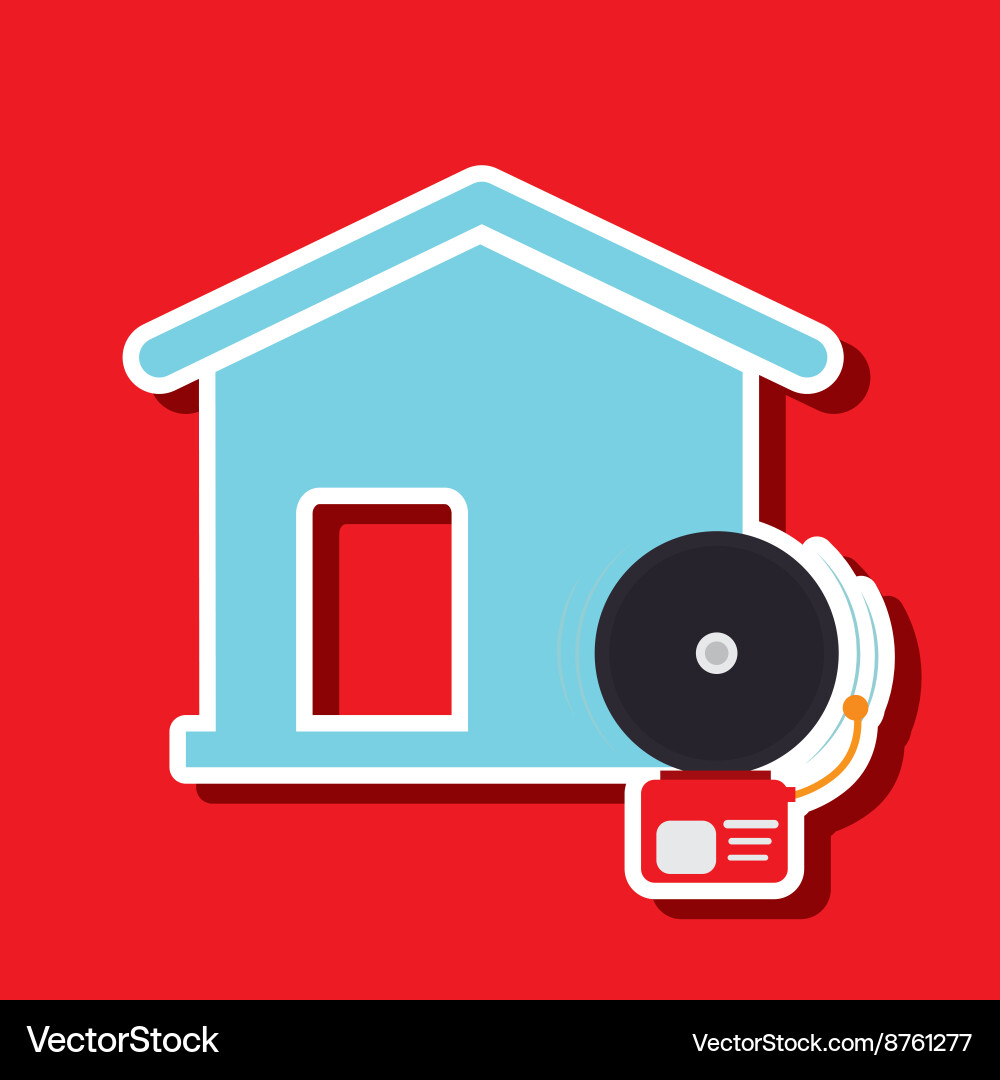 Fire emergency concept design Royalty Free Vector Image