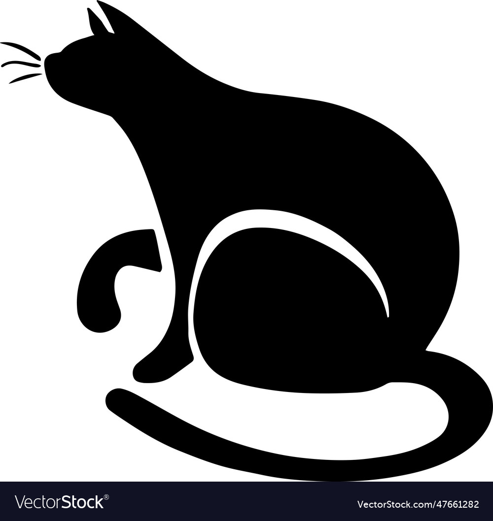 Cute cat icon Royalty Free Vector Image - VectorStock