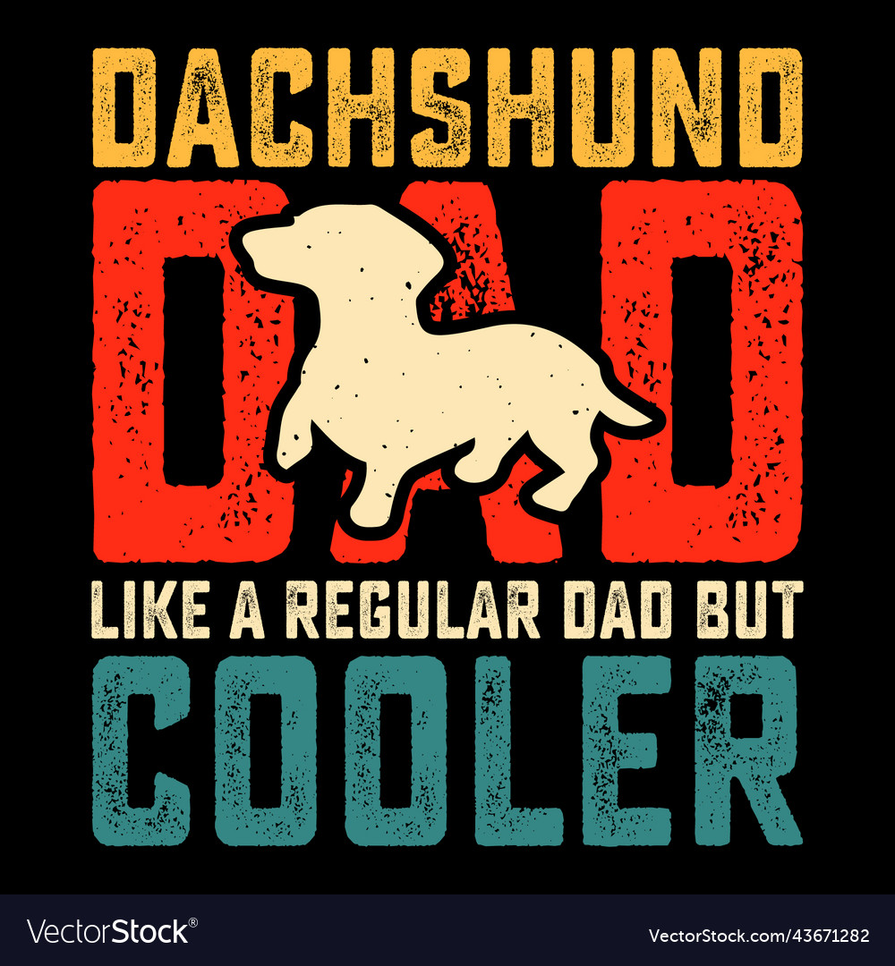 dachshund dad shirt