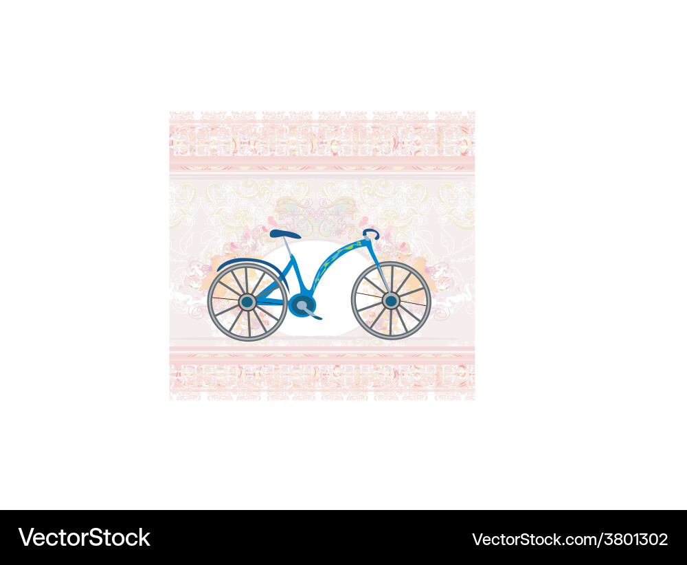 Bicycle poster Royalty Free Vector Image - VectorStock
