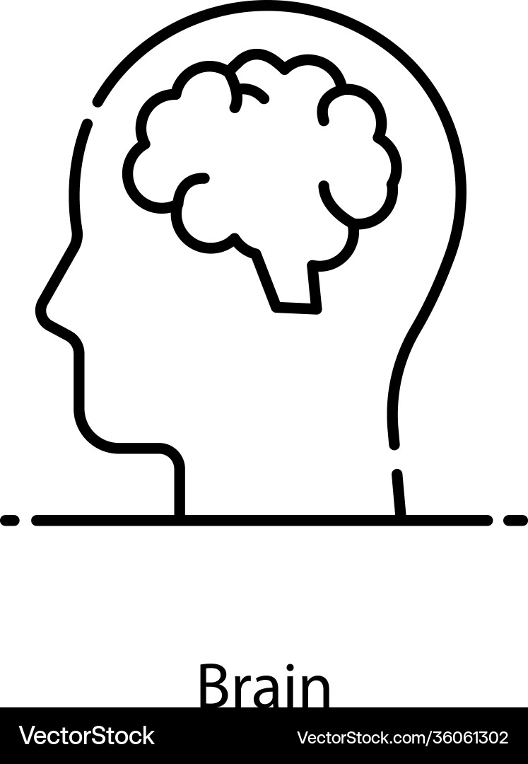 Brain Royalty Free Vector Image - VectorStock