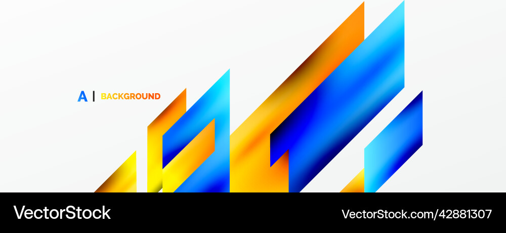 Modern trendy minimalist abstract background Vector Image