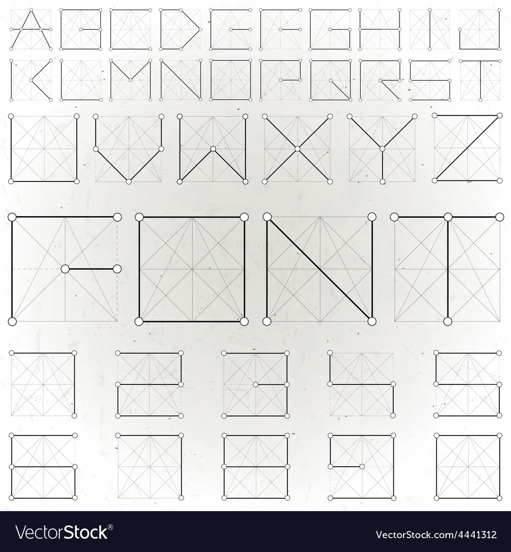 Abstract text design Royalty Free Vector Image