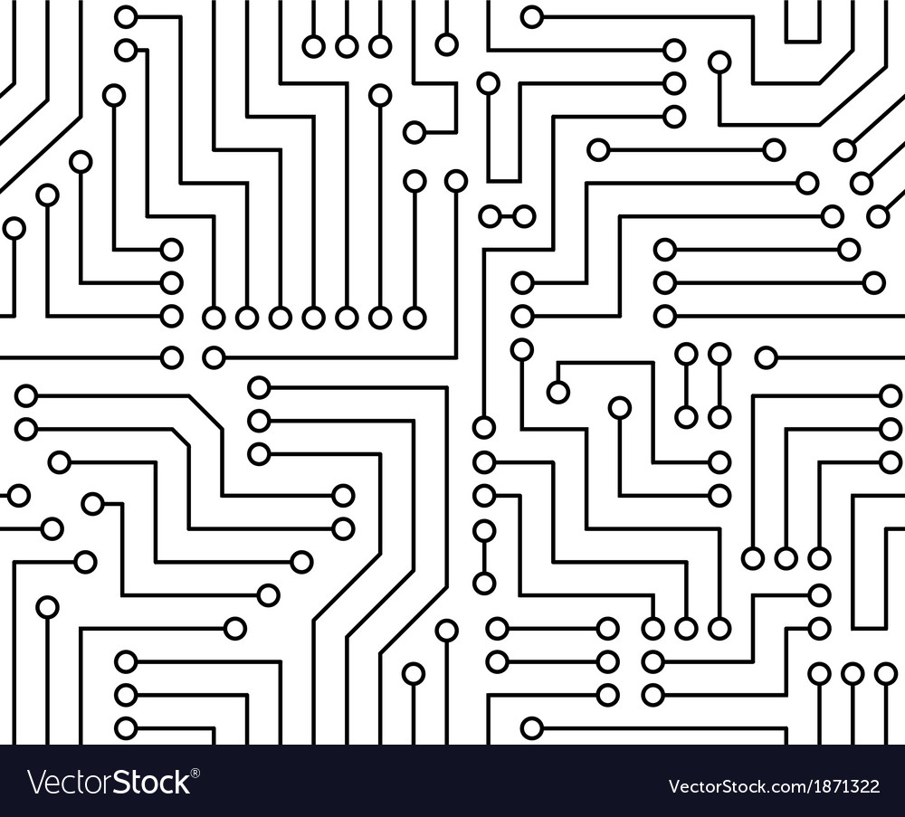 circuit board vector design