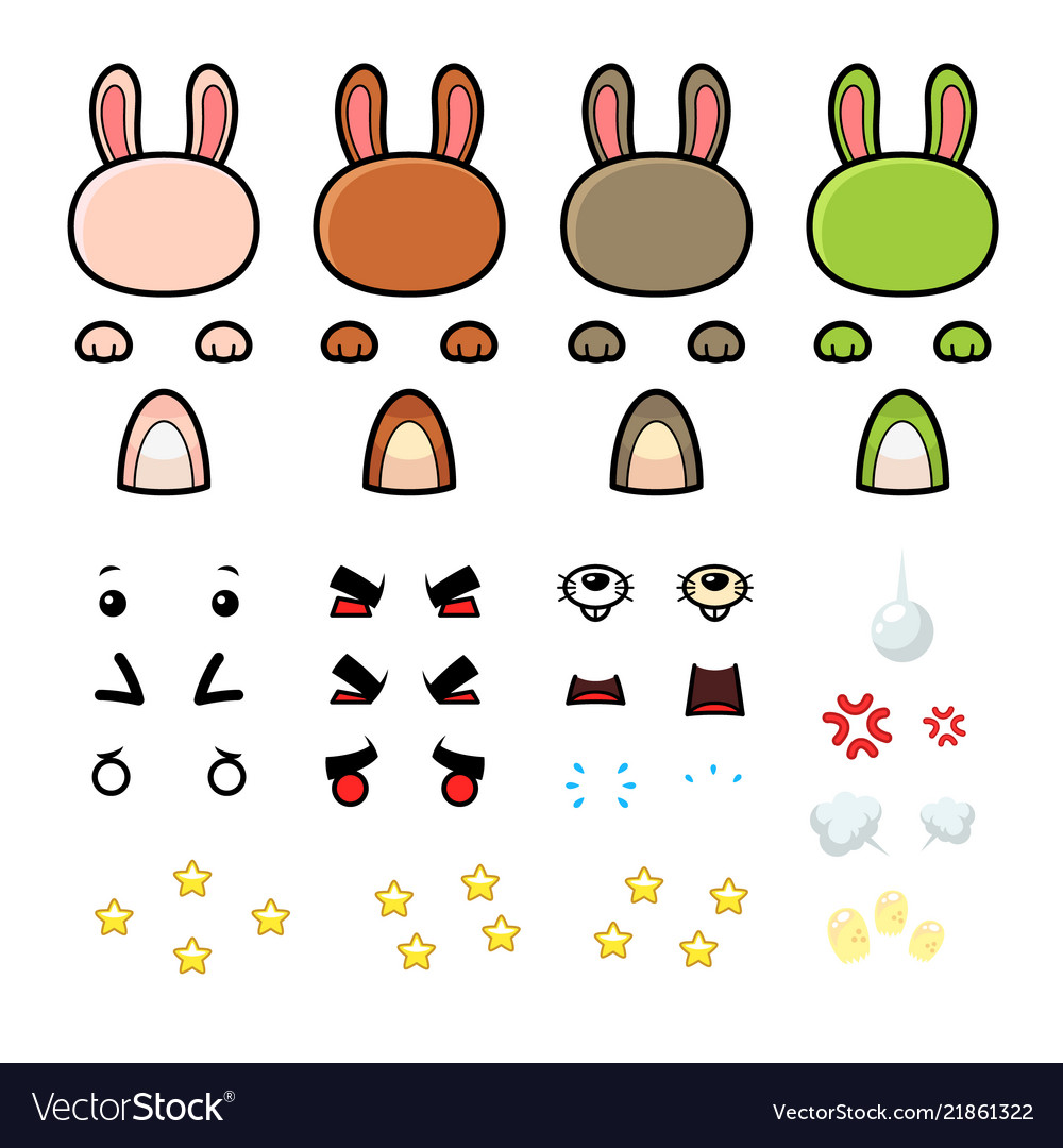 Rabbit Sprite Sheet