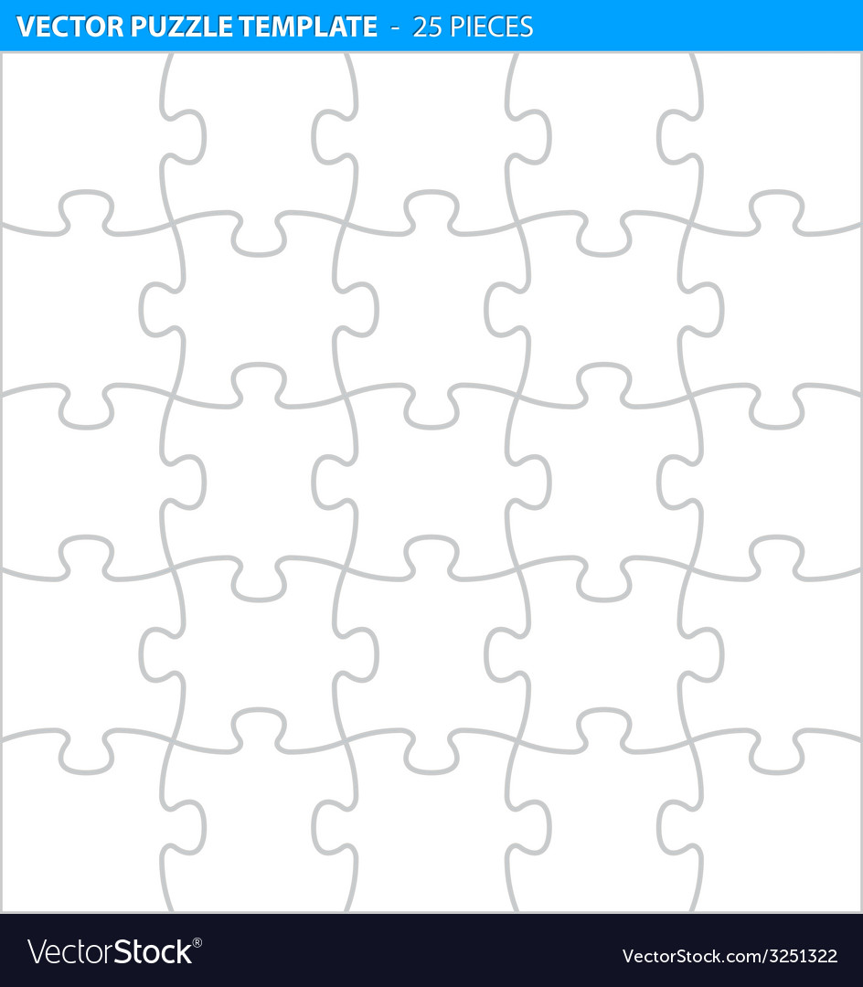 Download Blank Puzzle Jigsaw Puzzle Jigsaw Template Royalty-Free