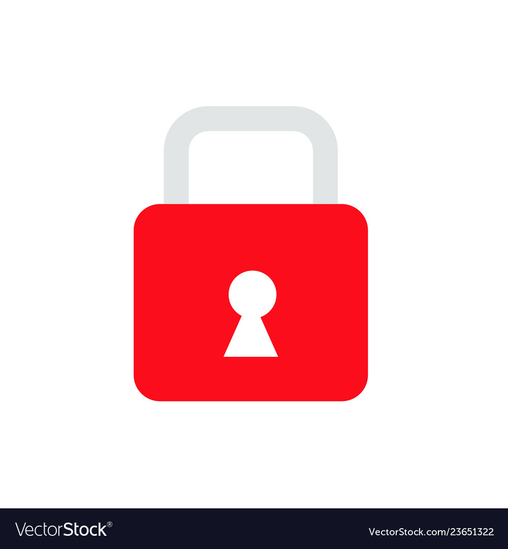 Locked icon Royalty Free Vector Image VectorStock