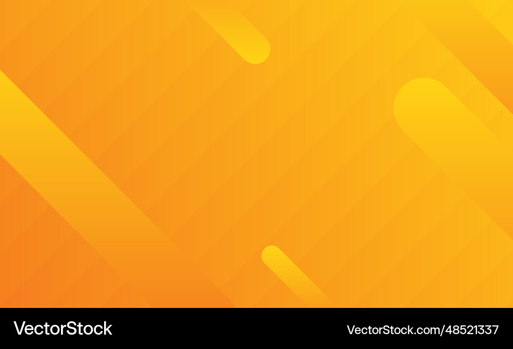 Abstract orange geometric background dynamic Vector Image