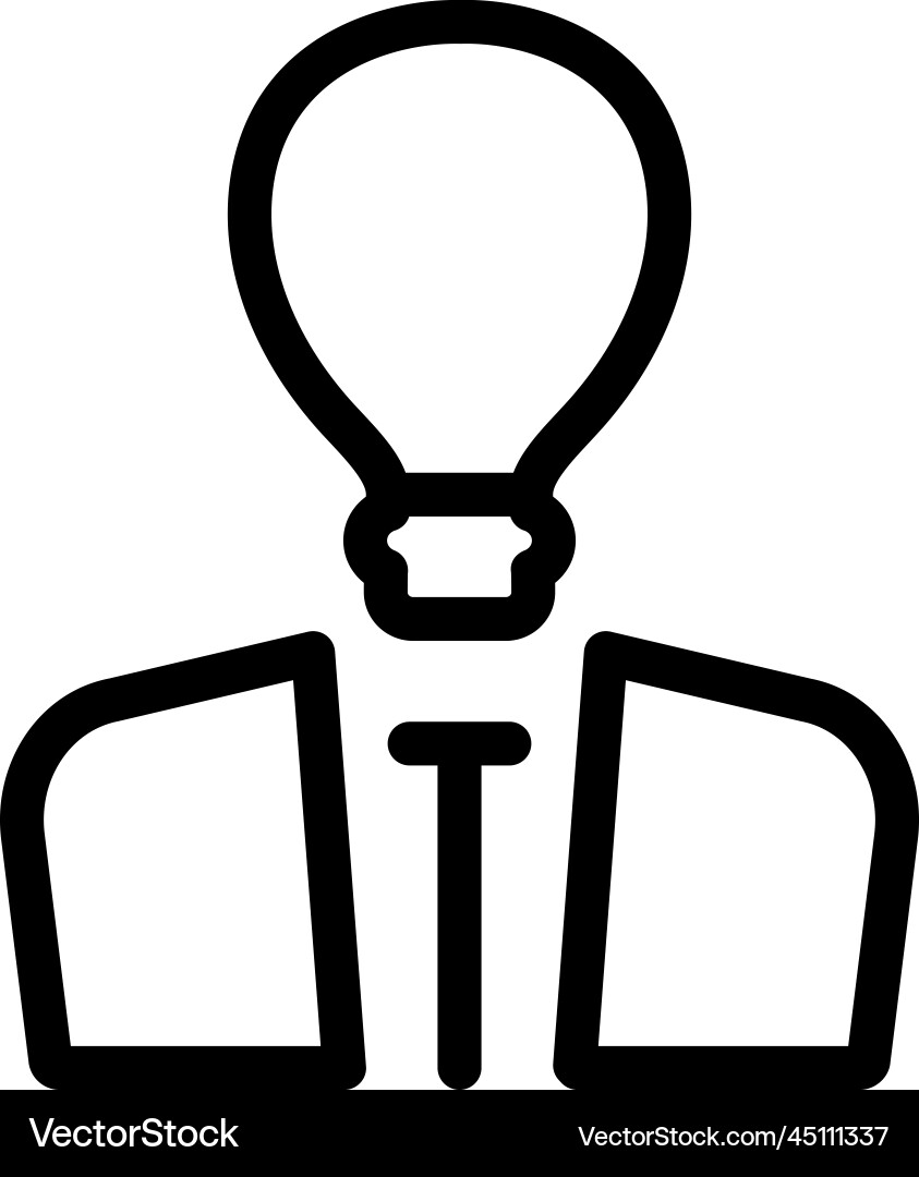 Brainstorming icon Royalty Free Vector Image - VectorStock