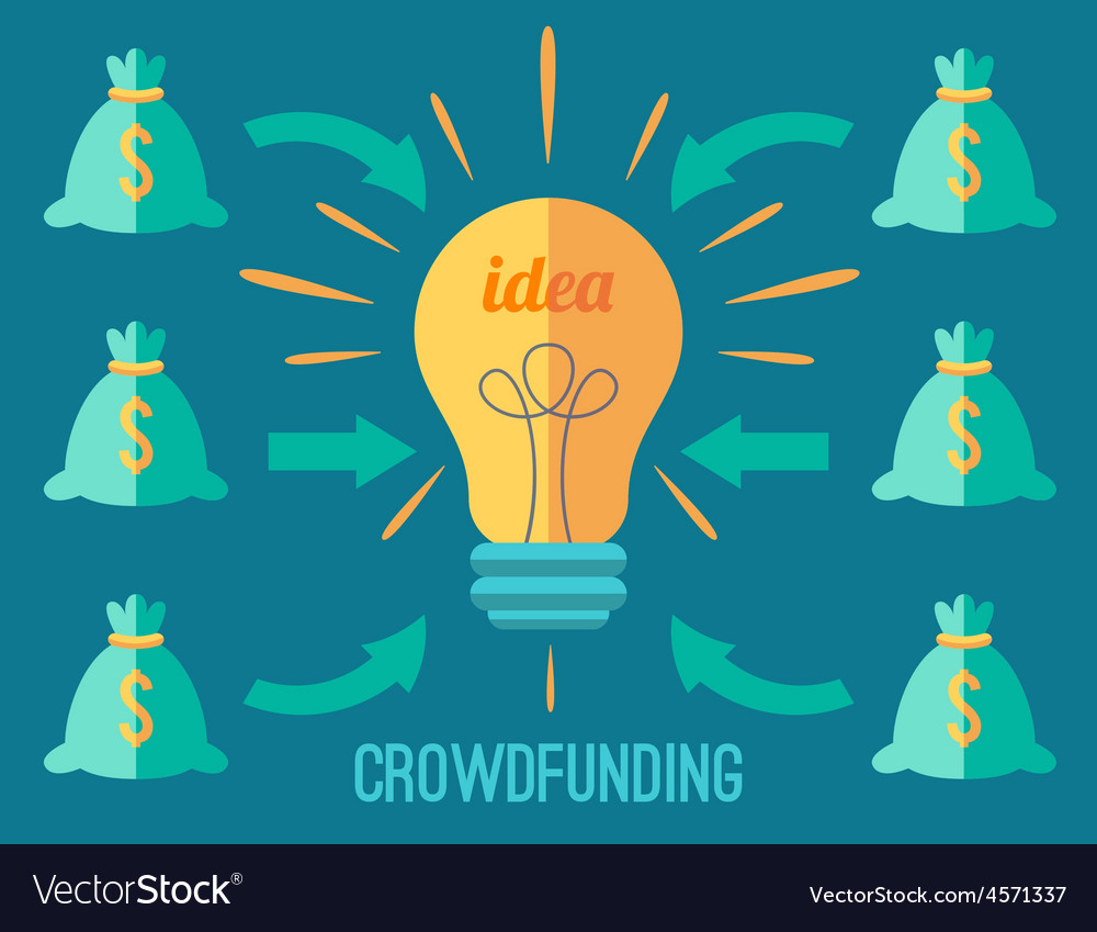 Crouwdfunding concept