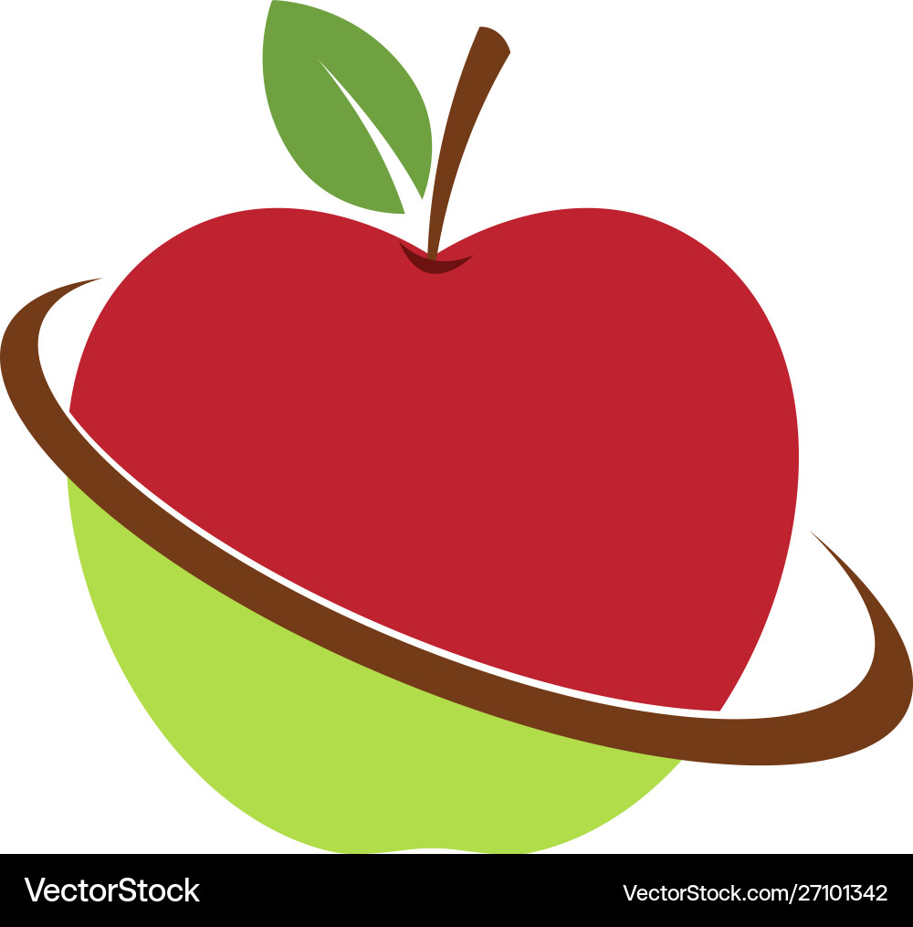 Apple icon Royalty Free Vector Image - VectorStock