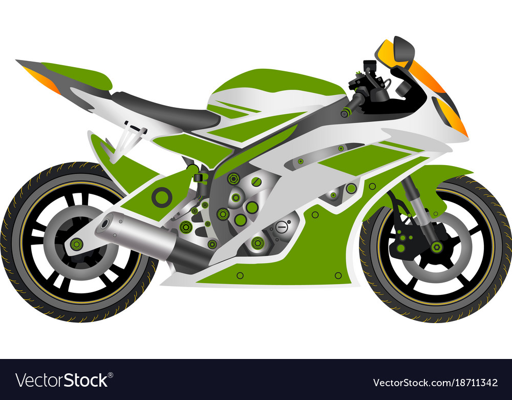 Motorcycle Royalty Free Vector Image - VectorStock