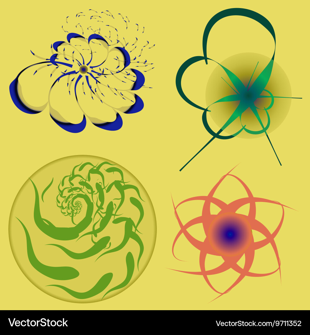 Floral logo Royalty Free Vector Image - VectorStock