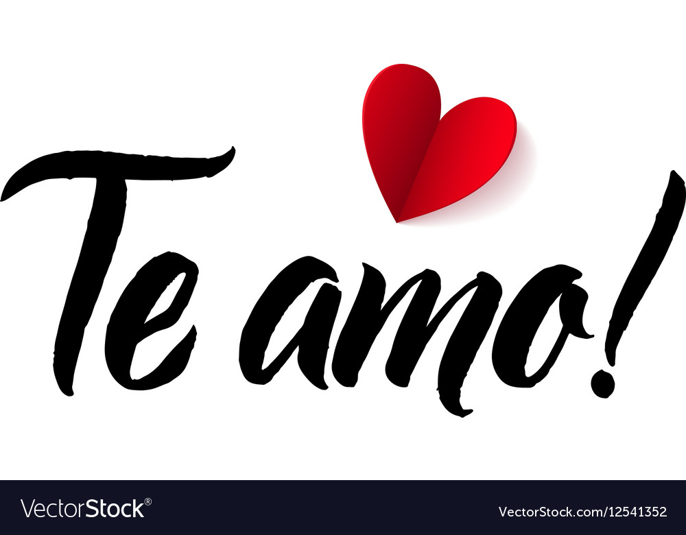 I Love You Both In Spanish Porn Pics Sex Photos XXX Images Hokejdresy   I Love You Valentines Day Spanish Or Portuguese Vector 12541352 