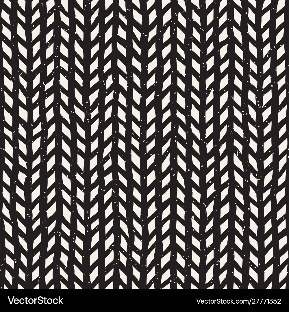 Seamless geometric pattern hand drawn abstract Vector Image
