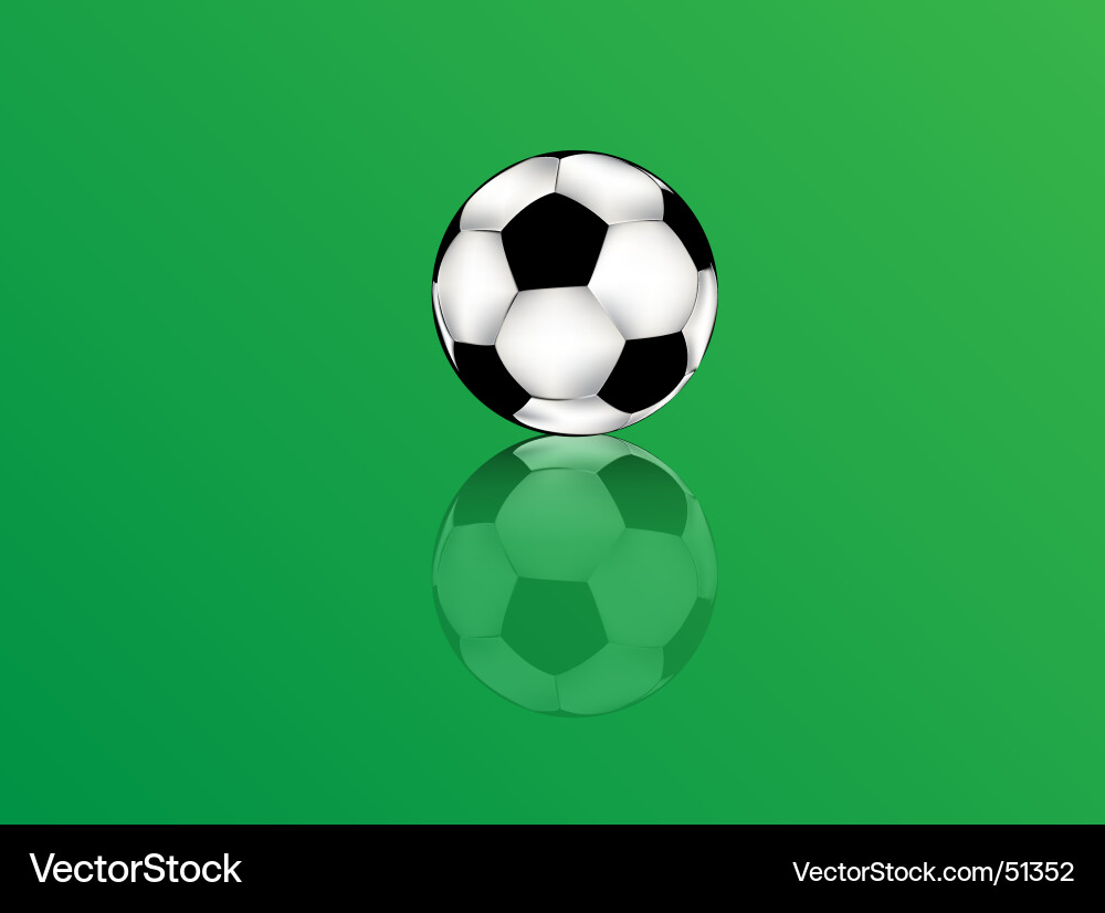 Soccer Ball Royalty Free Vector Image Vectorstock