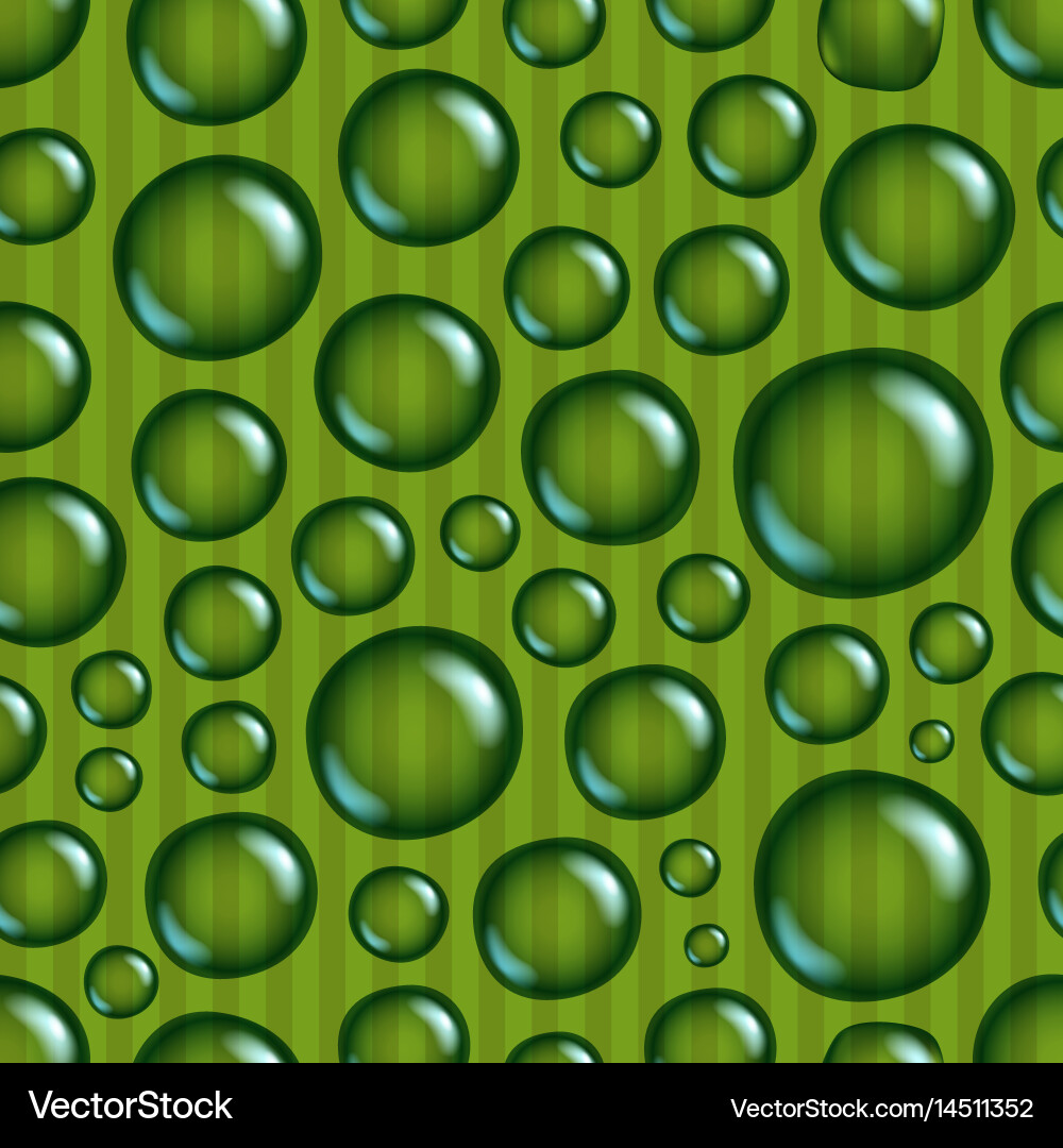 Water drops seamless background Royalty Free Vector Image