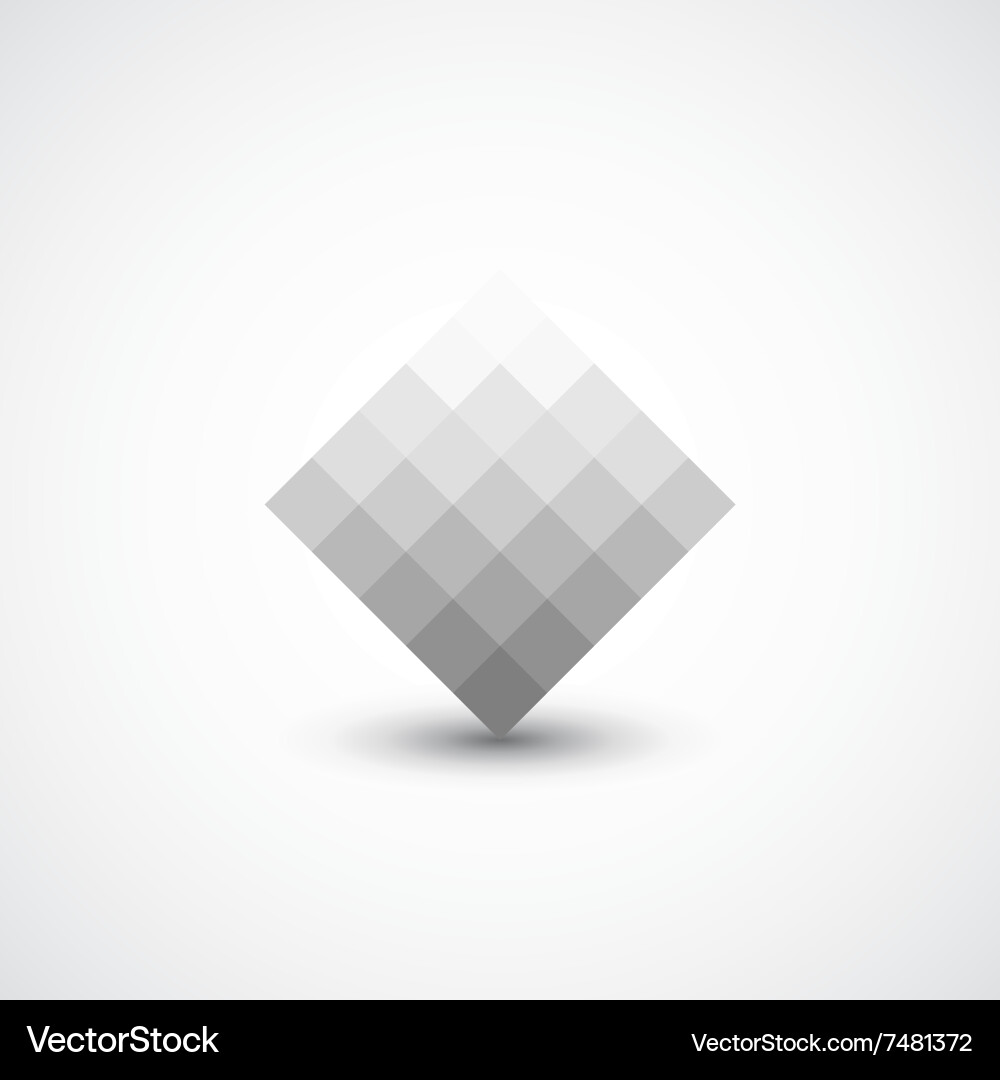 Abstract geometric icon Royalty Free Vector Image