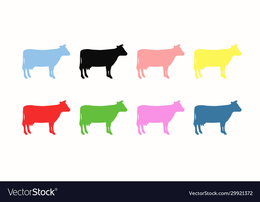 Cow Colors - All About Cow Photos