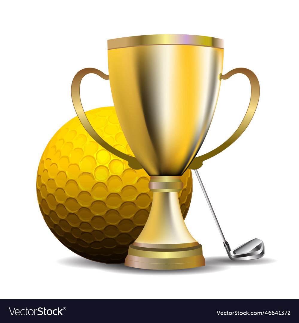 Golf tournament Royalty Free Vector Image - VectorStock