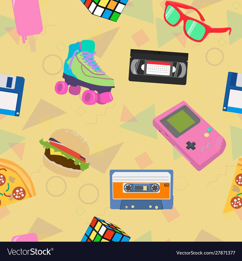 90s theme background