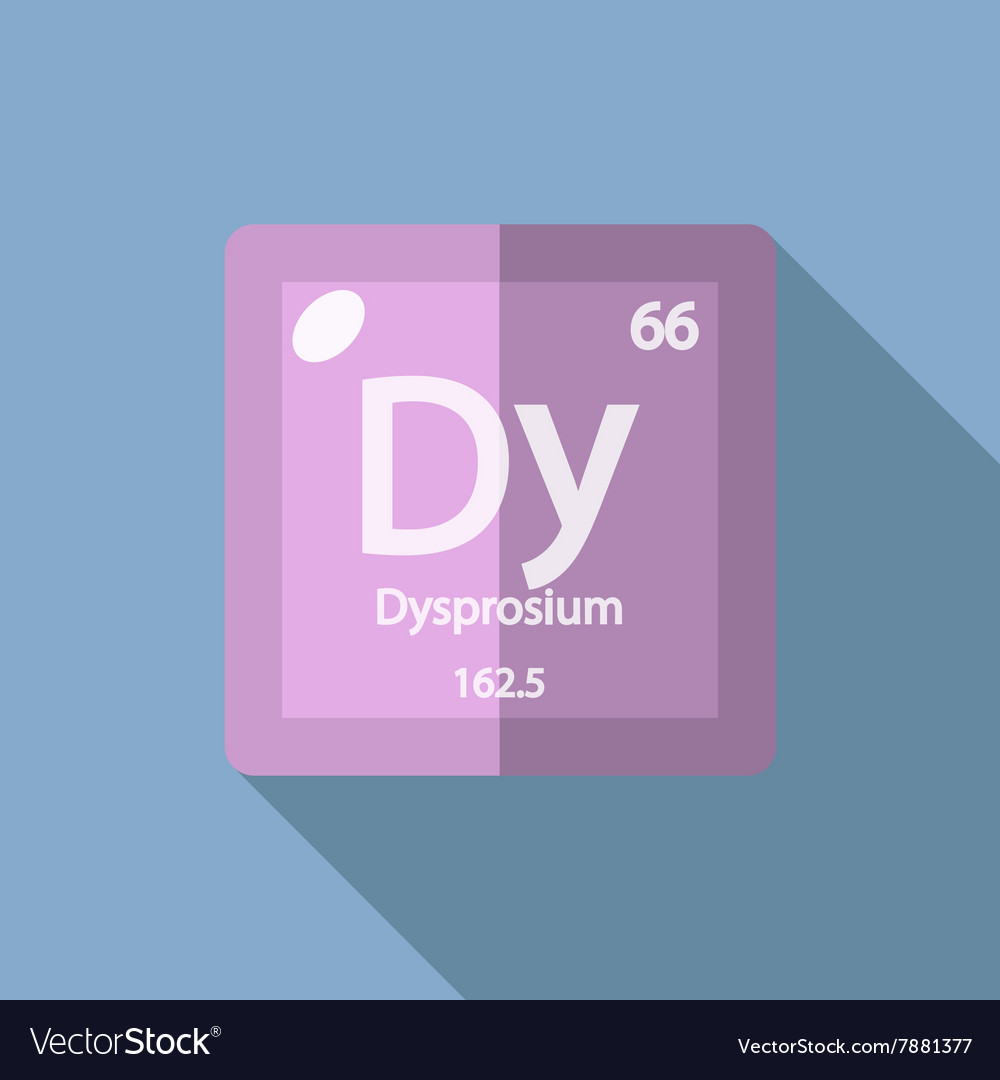 Dysprosium Periodic Table Vector Images 26