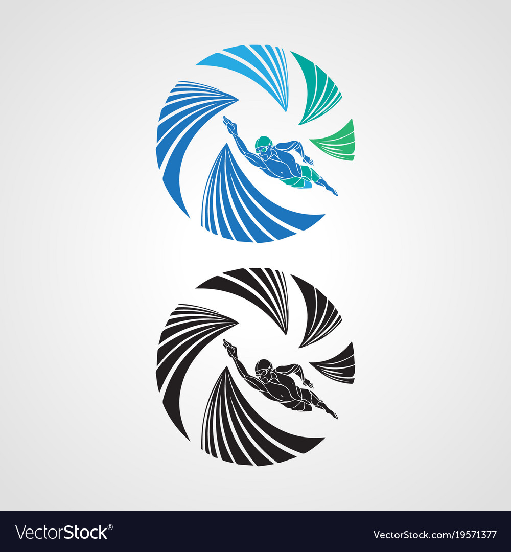 swimmer template
