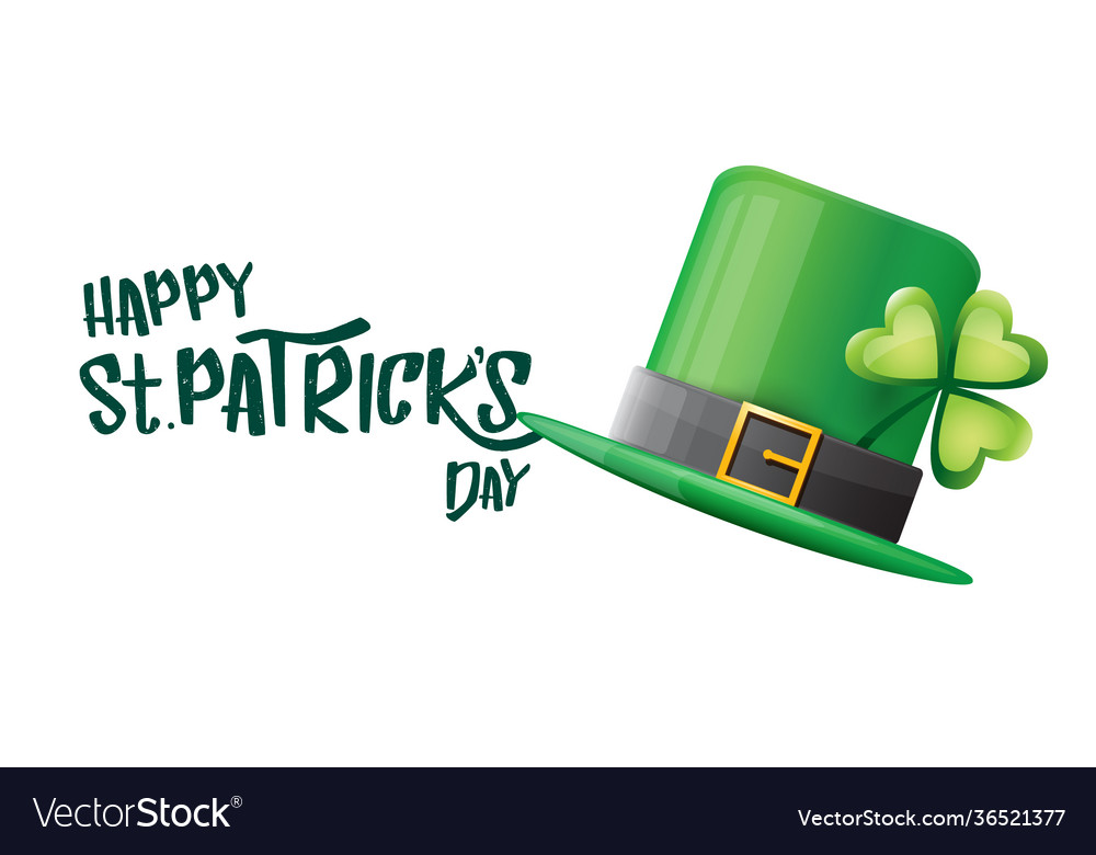 Saint patricks day horizontal banner Royalty Free Vector