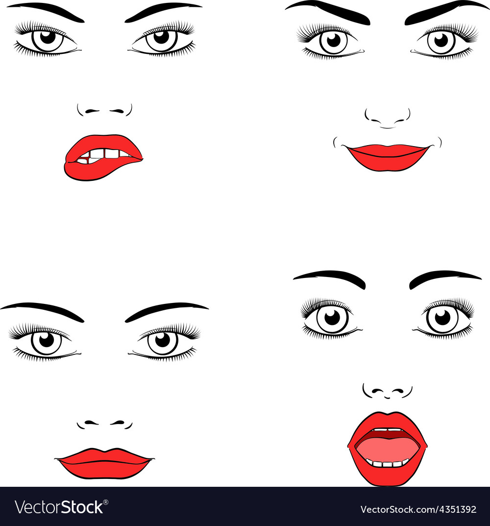 Download Beautiful woman face silhouette Royalty Free Vector Image