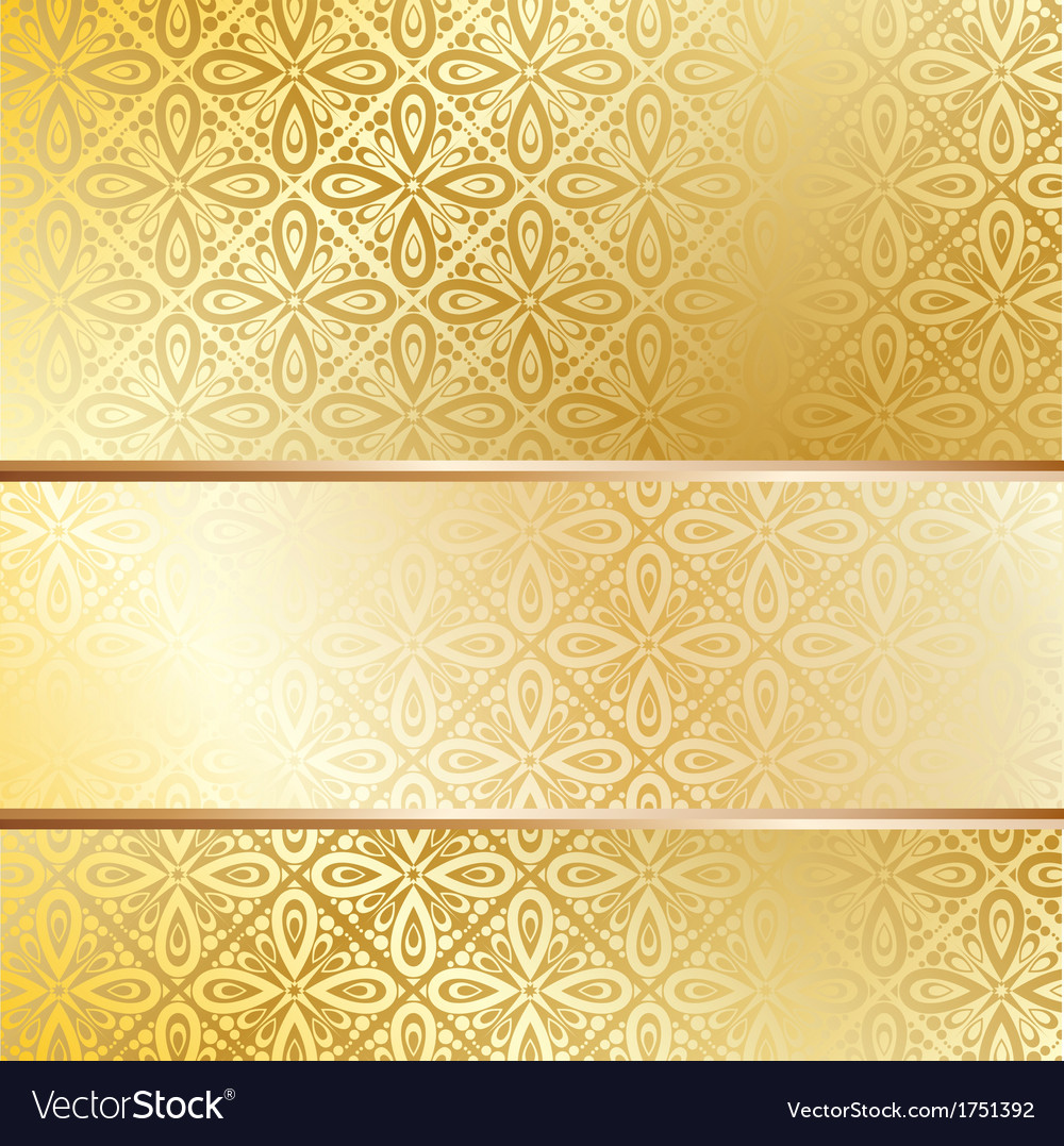 Gold Color Background Vector