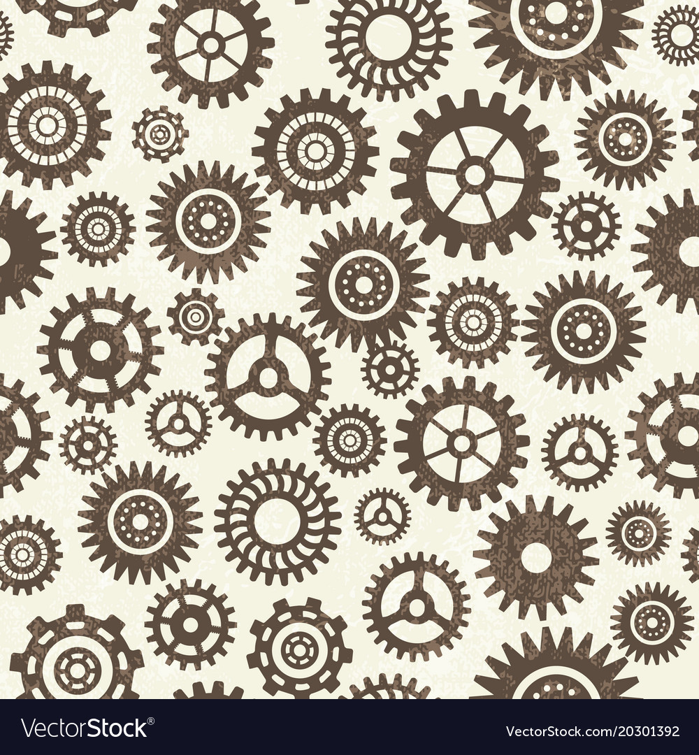 Industrial seamless pattern Royalty Free Vector Image