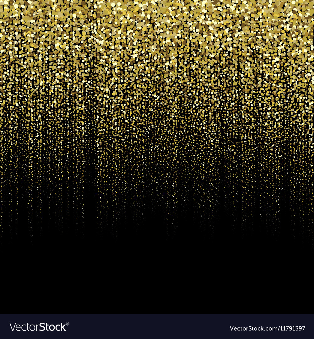 Golden particle background Royalty Free Vector Image