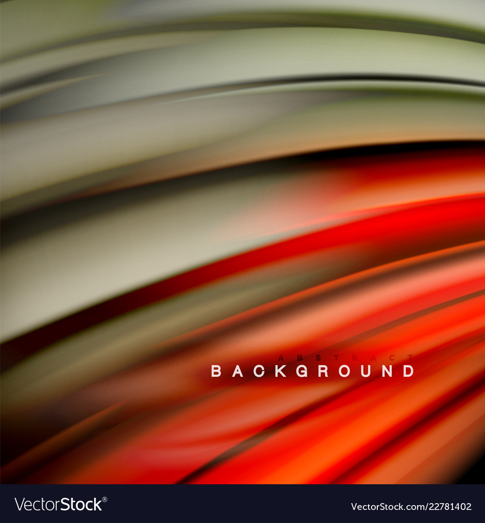 Background abstract - liquid color wave Royalty Free Vector