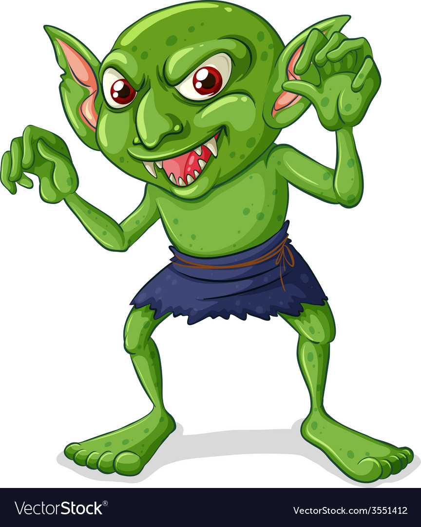 Goblin Royalty Free Vector Image VectorStock